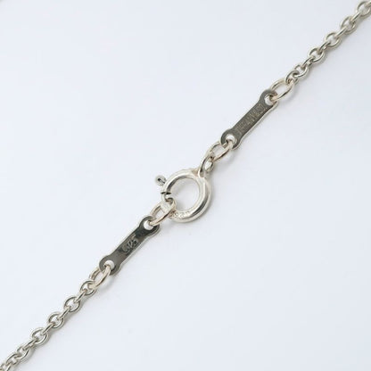 Tiffany & Co Open Heart Elsa Peretti 925 Silver Ladies 5.8g Necklace