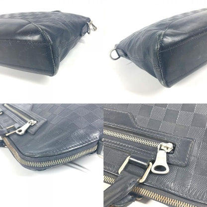Louis Vuitton Business Bag Avenue Briefcase N41019 Damier Infini Leather Noir