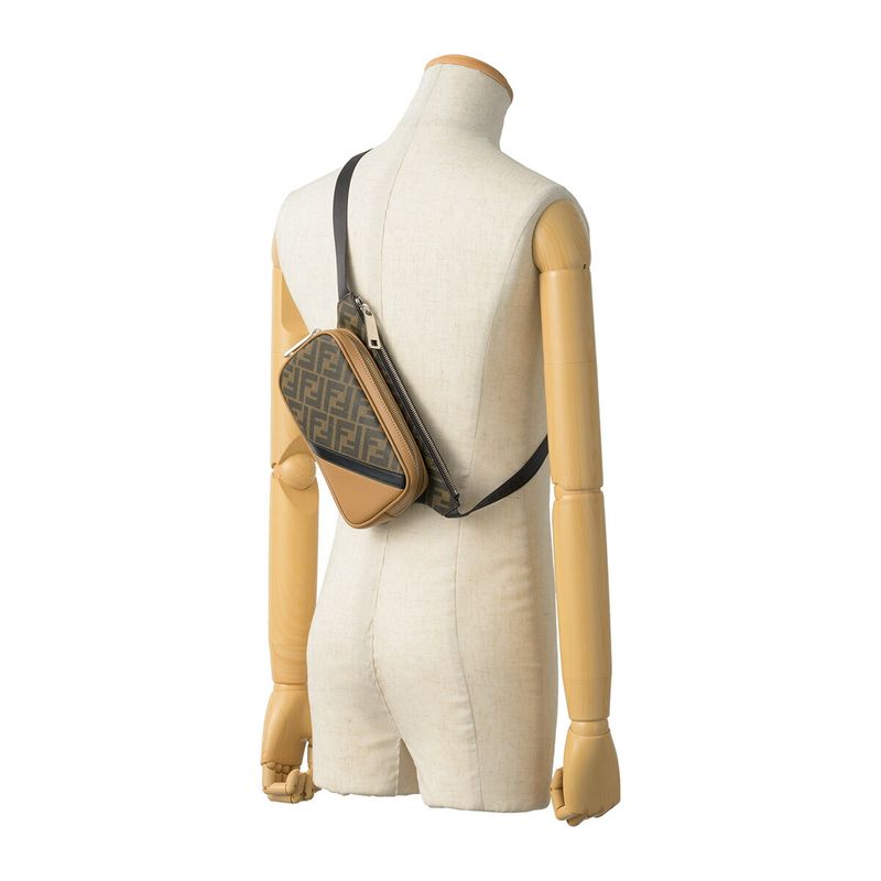 Fendi Waist And Body Bag Diagonal Brown
