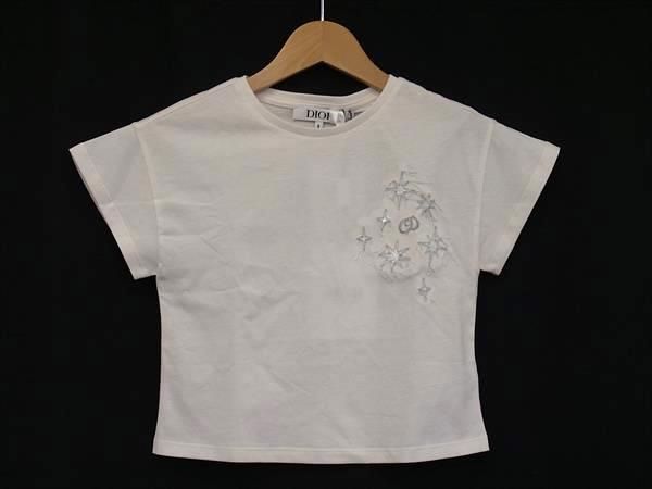 Christian Dior Cotton Sleeve T-shirt Top Size 110 Clothing Kids