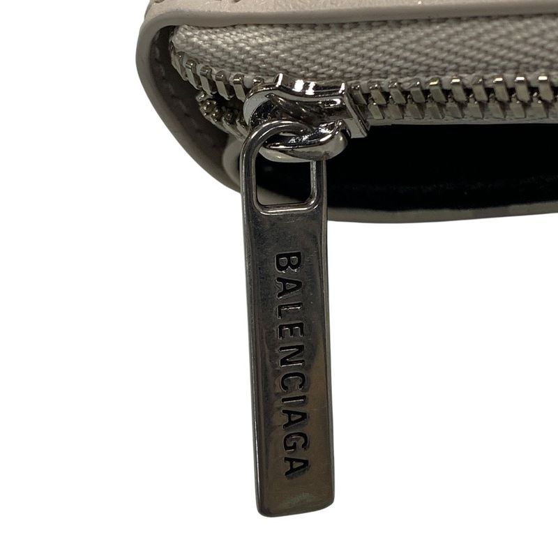 3393 Balenciaga 753762 2aabx 9960 Envelope Flap Compact Wallet Trifold Wallet