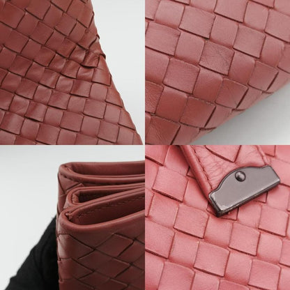 Bottega Veneta Roma Intrecciato Burgundy Lambskin B01570745e