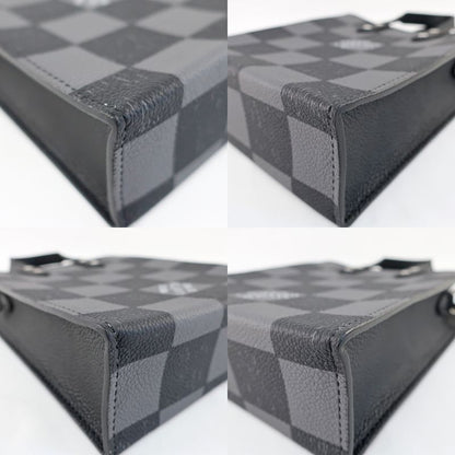 Louis Vuitton Sac Plastic XS Damier Checkerboard N60479 Black