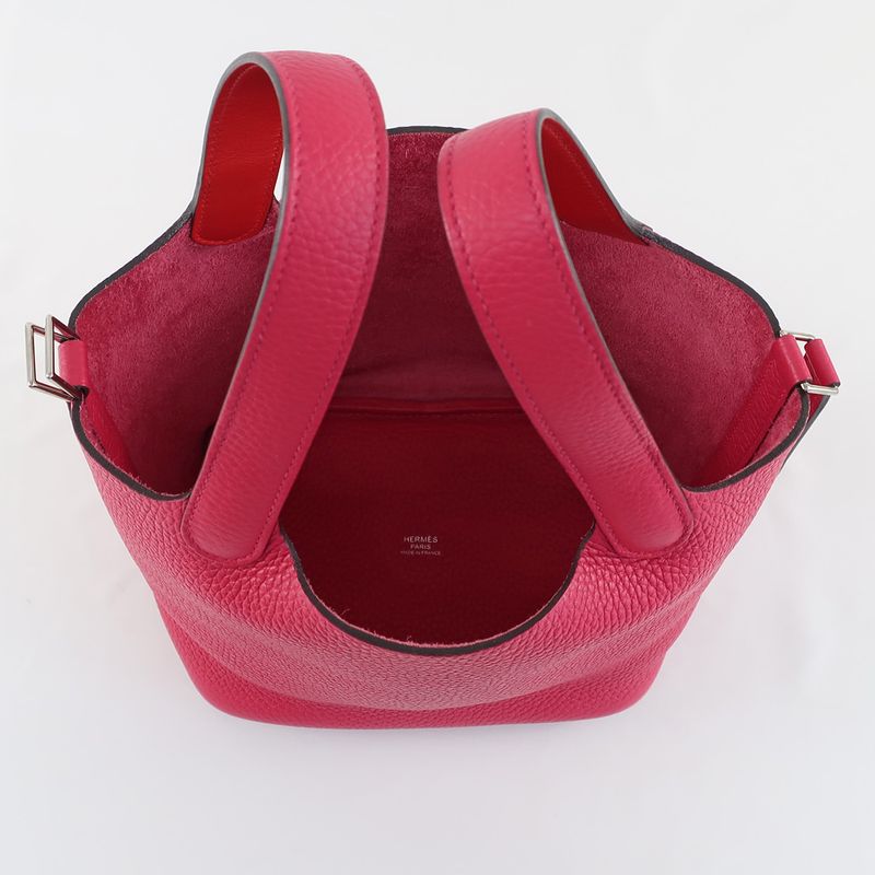 Hermes Picotin Rock PM Eclat Rose Mexico