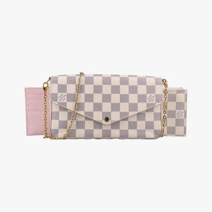 Louis Vuitton Pochette Felicie Azure Damier Canvas N63106sd1157