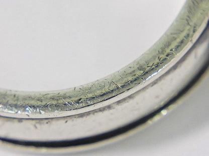 Authentic Hermes Santure Belt Motif 925 Ring No 12.5 Silver Accessories Jewelry