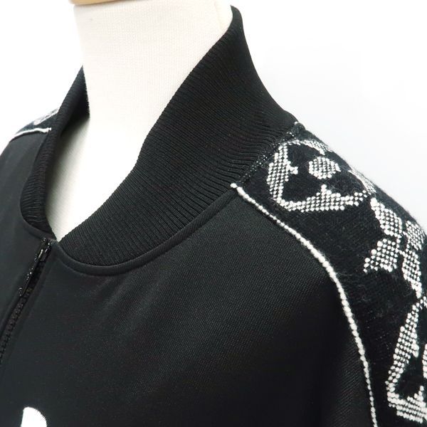 Louis Vuitton Track Tops 1a978d Flower Band #M Jersey Black Louis Vuitton