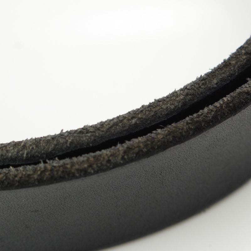 Gucci Leather GG Marmont Double G Slim Belt 414516 Black 7520