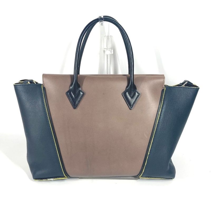 Louis Vuitton Handbag Tote W Cuir Orfebvre M94481 Leather Brown