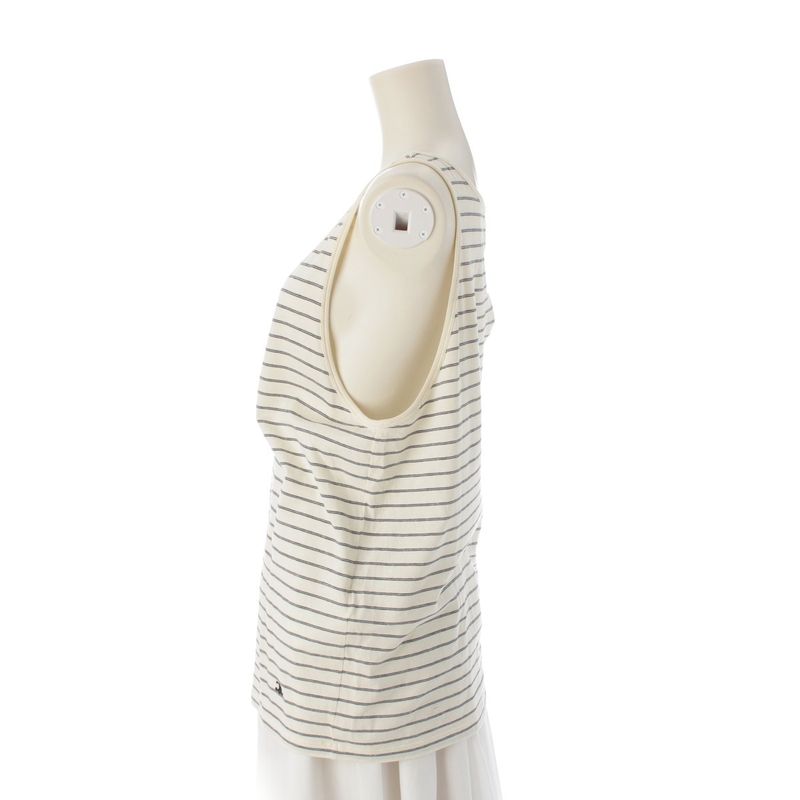 Celine Triomphe Striped Tank Top 2x393680i Ivory L