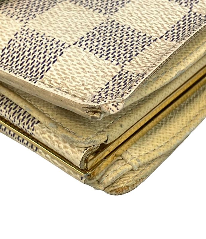 Louis Vuitton Portefeuille Viennois Damier Azure N61676 Women Men Louis Vuitton