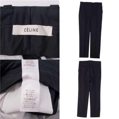 Celine Pants Phoebe Period Long Pants Wool Mohair