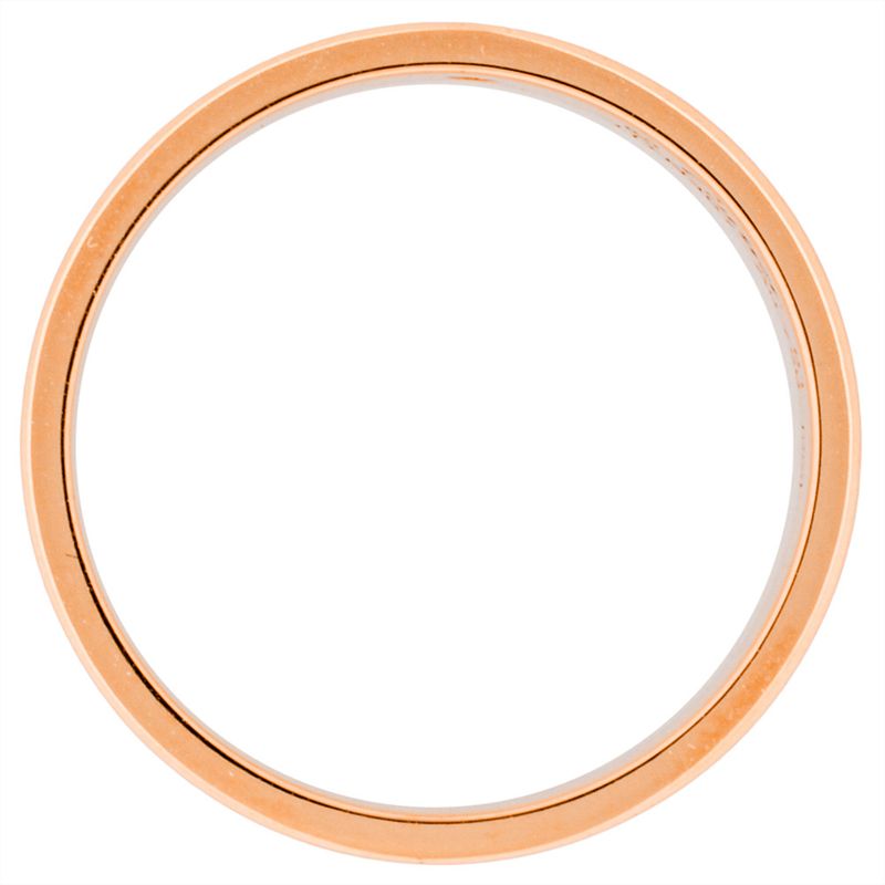 Cartier Mini Love Ring With Diamonds #61 18K Pink Gold 53g 1P Diamond Pink Gold