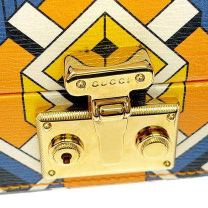 Gucci 662474 Poker Set with Box Geometric G Orange 353358
