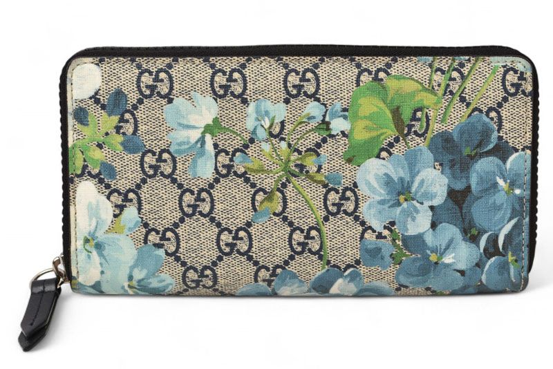 Gucci Wallet Gucci Long Wallet GG Blooms GG Blooms Supreme Canvas 408665 Ku2hn
