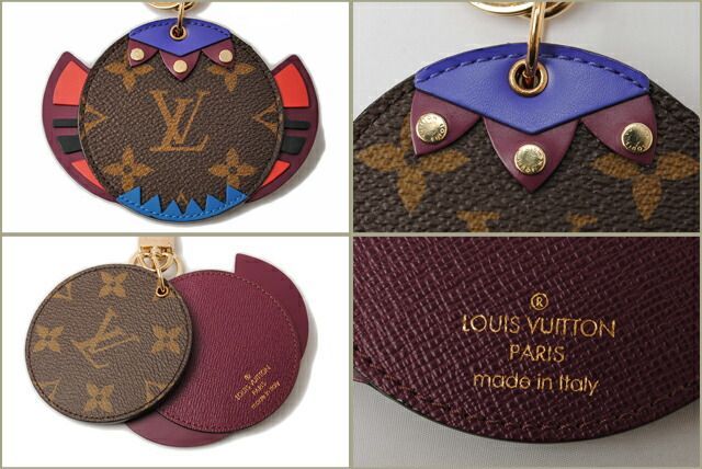 Louis Vuitton Key Ring Key Holder Louis Vuitton Bag Charm Monogram Totem Mirror