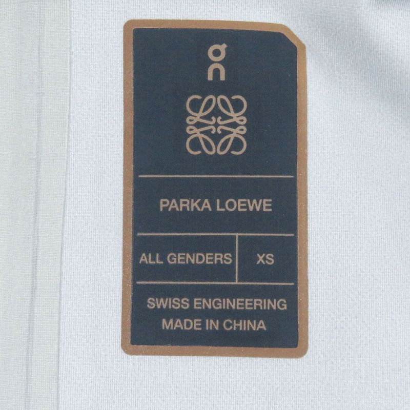 LOEWE On LOEWE On Hemp Leaf Pattern All Over Pattern Anagram Logo Print Hooded