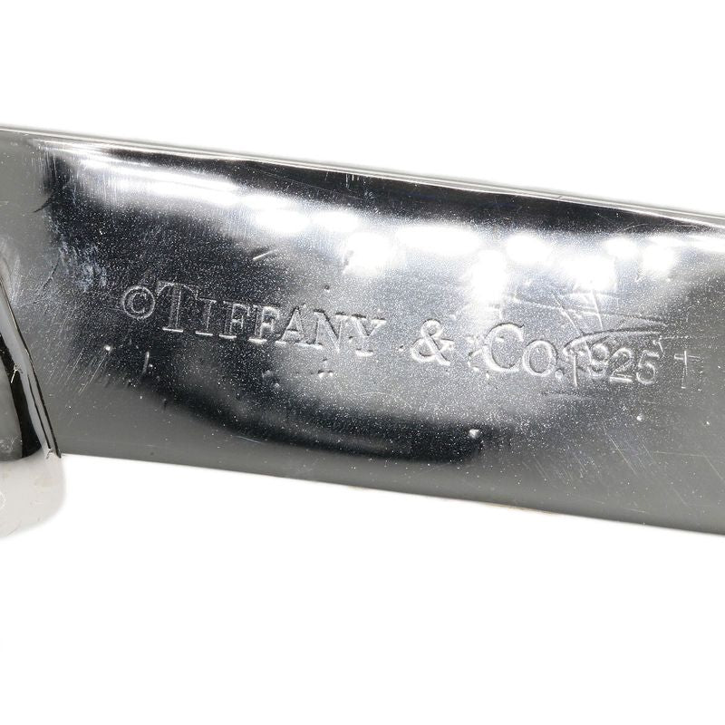 Tiffany & Co Tiffany & Co Plate Pendant Top SV Titanium Ladies