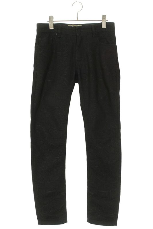 Fendi Flp201 AKCW Zucca Pattern Denim Pants Men's 30