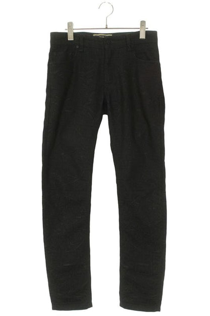 Fendi Flp201 AKCW Zucca Pattern Denim Pants Men's 30