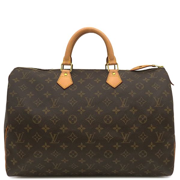 Louis Vuitton Handbag Speedy 40 Monogram Canvas Monogram Brown Boston Bag