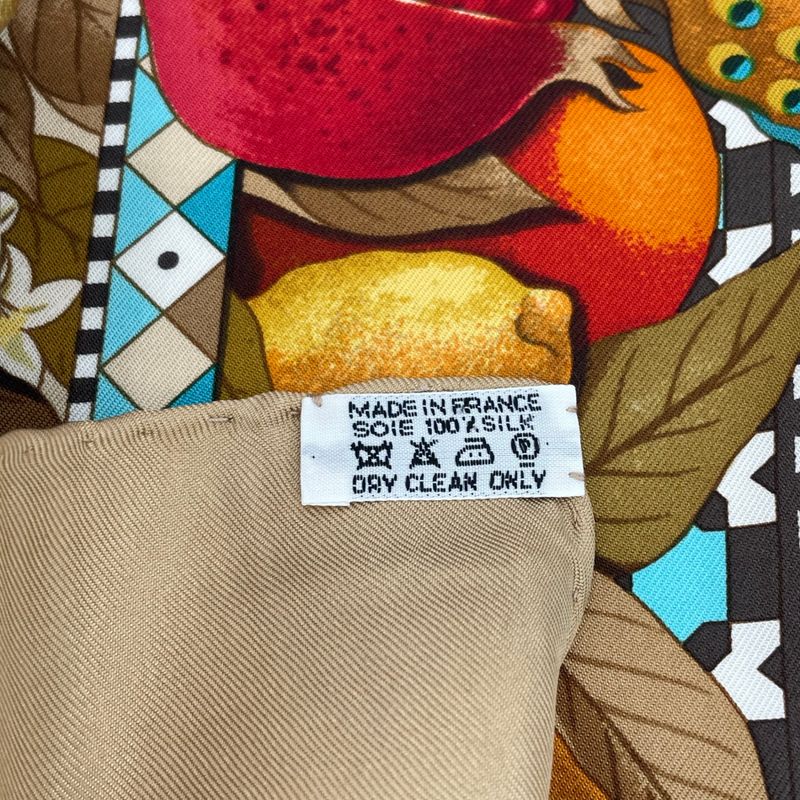 Hermes Carre 90 Les Jardins D' Andalousie Andalusian Gardens Scarf Multicolor