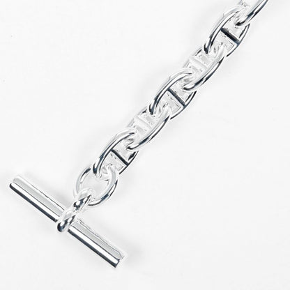 Hermes Chaine D'ancre PM 17 Links Approx 15.5cm (6.10in) Silver 925 Ladies 38g