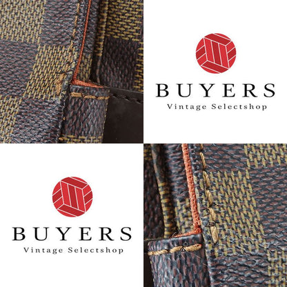 Louis Vuitton Naviglio Shoulder Bag N45255 Damier Canvas Brown Diagonal Men