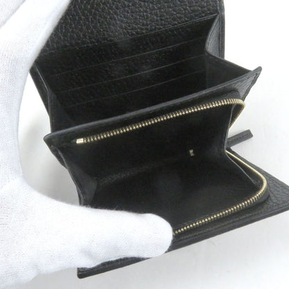 Gucci 598587 Double G Bicolor Medium Wallet Trifold Wallet GG Supreme Canvas