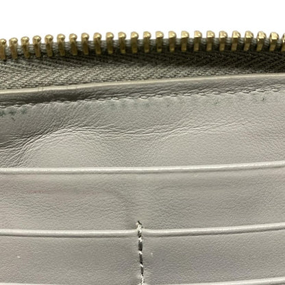 Fendi Long Wallet Zip Around Wallet 8m0299 Ivory And Multi Round Zipper/multi-st