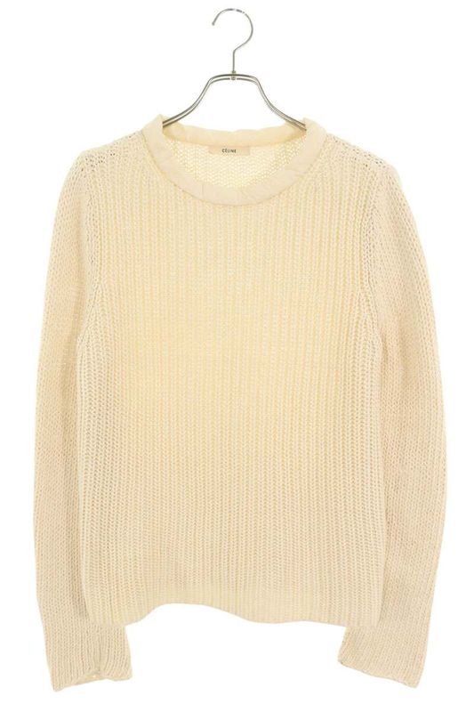 Celine 2 3CC1 6803 Phoebe Period Cotton Low Gauge Knit Women's S