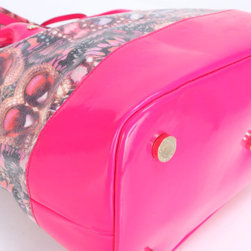 Bulgari Hologram Seal Matthew Williamson 2WAY Tote Bag Crossbody Shoulder A4