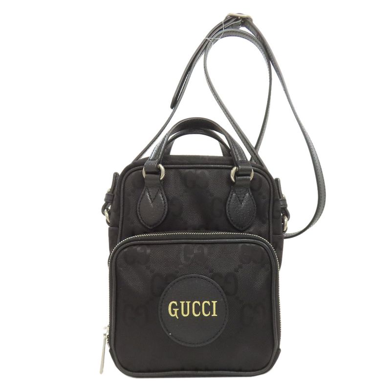 Gucci 625850 Off The Grid 2WAY Shoulder Bag Nylon Canvas Women