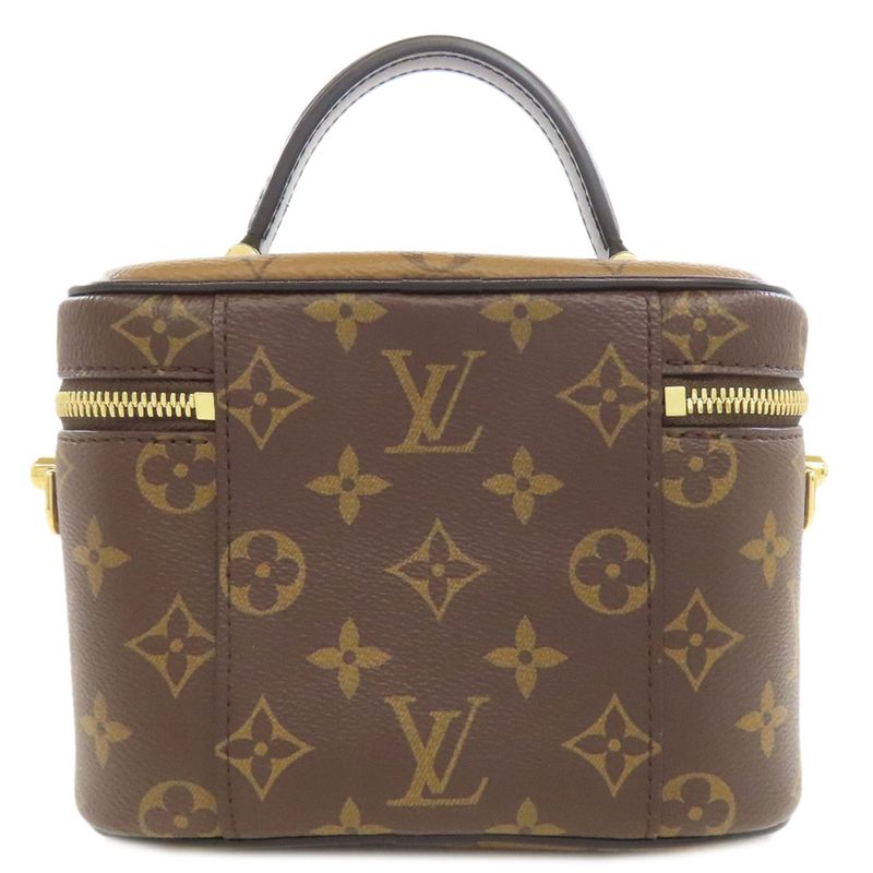 Louis Vuitton M45165 Vanity NV PM Handbag Monogram Canvas Women