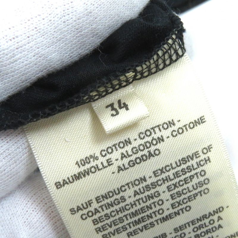 Hermes 3h4611dl Do Re Boucles Do Re Boucles 100% Cotton Crew Neck Short Sleeve