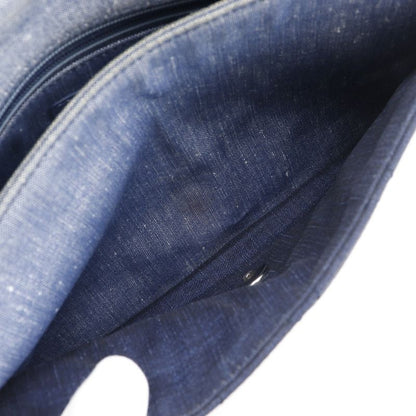 Chanel Chain Shoulder Matelasse Double Chain Denim Blue Ladies Shoulder Bag