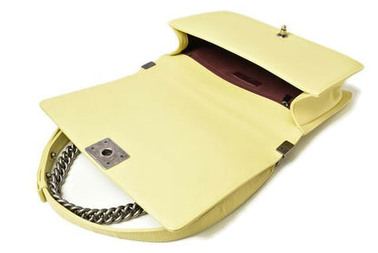 Chanel Chain Shoulder Bag Clutch Bag 2way Chanel Boy Chanel Chablon Lambskin