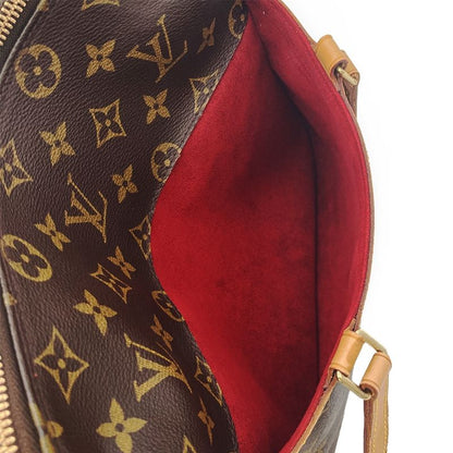 Louis Vuitton Cousin GM Shoulder Bag Monogram Canvas M51141 Brown Vi0034 Women
