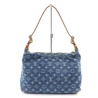 Louis Vuitton M95049 Monogram Denim Baggy PM Monogram Denim Handbag Blue With