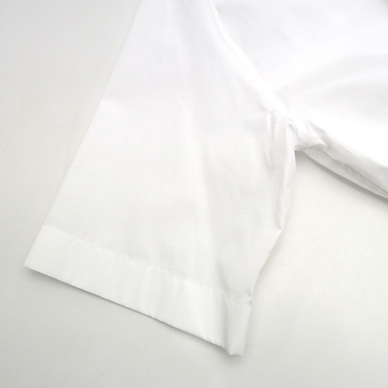 Air Dior X NIKE Chest Logo Cotton Short Sleeve Shirt 38 Navy Blue