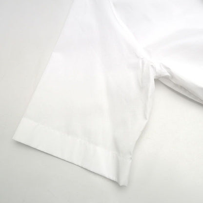 Air Dior X NIKE Chest Logo Cotton Short Sleeve Shirt 38 Navy Blue