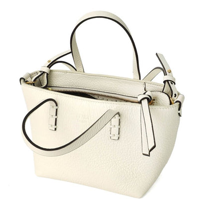 Fendi Handbag Roll Mini White