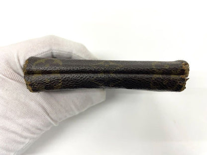 Louis Vuitton Monogram Porte Monet Bier Carte Cles Di Trifold Wallet W Hook