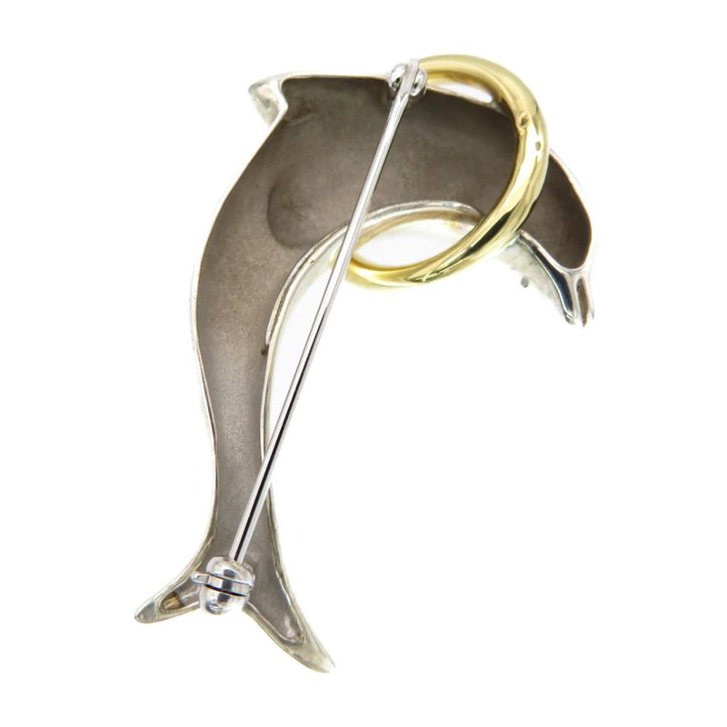 Tiffany & Co Dolphin Brooch Si