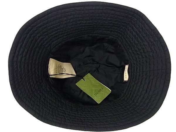 Gucci GG Marmont 100% Polyester Bucket Hat Hat Size M 57cm (22.44in) -