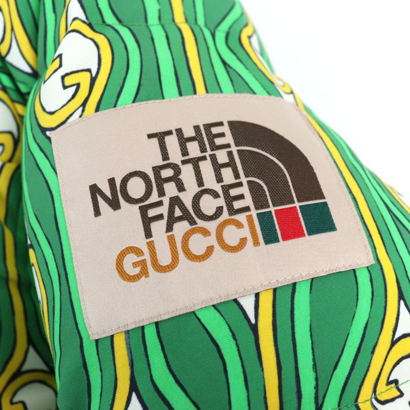 Gucci X The North Face 21SS 648858 Interlocking G Pattern Logo Patch Hooded
