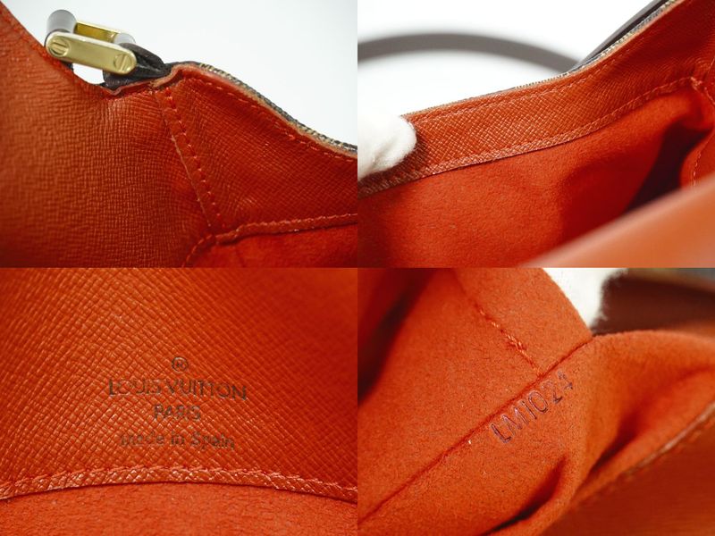 Authentic Louis Vuitton LV Musette Salsa Long Damier Ebène Shoulder Bag