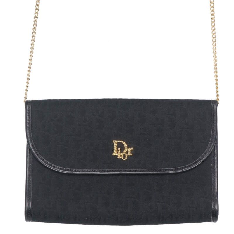 Christian Dior Oblique Chain Shoulder Bag Women