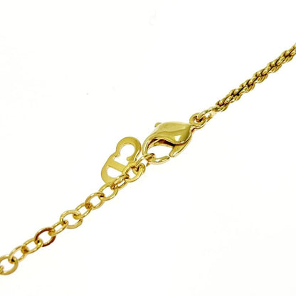 Christian Dior GP Emblem Necklace Women's Gold 412221 Necklace