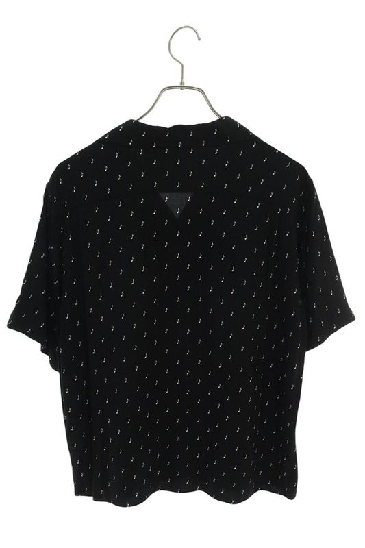 Celine 19SS 2c036736d Music Note Hawaiian Rayon Short Sleeve Shirt Men 39